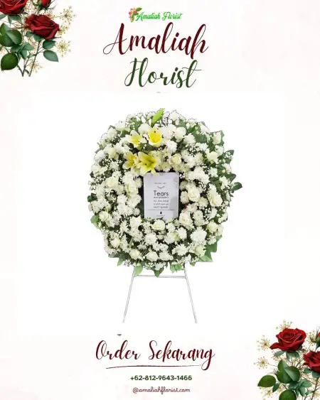 Krans Bunga Duka Penggung